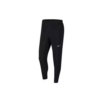Мужские быстросохнущие тканые брюки Nike Essential Running Training, черные CD8385-010 M