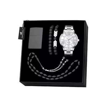 Мужские часы-браслет с четками и зажигалкой 10-002