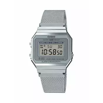 Мужские часы Casio A700WEM-7AEF Серебристые