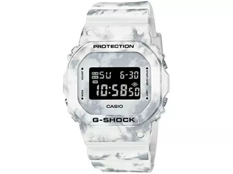 Мужские часы CASIO G-SHOCK DW-5600GC-7JF GRUNGE SNOW CAMOUFLAGE Limited Edition НОВИНКА