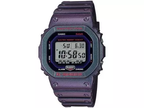 Мужские часы CASIO G-SHOCK DW-B5600AH-6JF Aim High Limited с Bluetooth, фиолетовые, НОВЫЕ