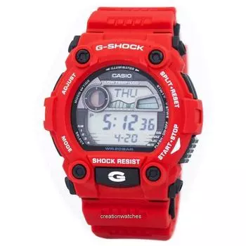 Мужские часы Casio G-Shock G-Rescue Moon Tide G-7900A-4C G7900A-4C серый