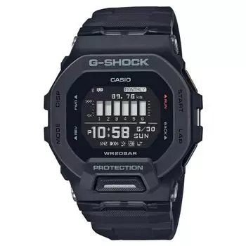 Мужские часы Casio G-Shock G-SQUAD STEP TRACKER BLUETOOTH®, черные ( 40 мм) ( 46 мм)