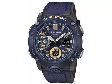 Мужские часы CASIO G-SHOCK GA-2000-2AJF Carbon Core Guard, модель 2019 года, новые в коробке