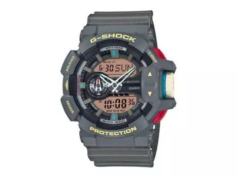 Мужские часы CASIO G-SHOCK GA-400PC-8AJF, винтажные цвета, серый полимерный ремешок, НОВЫЕ