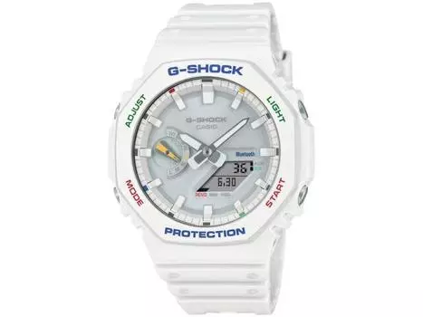 Мужские часы CASIO G-SHOCK GA-B2100FC-7AJF с разноцветными акцентами, Bluetooth и солнечной батареей, НОВЫЕ