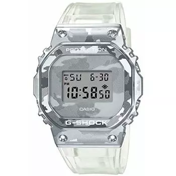 Мужские часы Casio G-SHOCK GM-5600SCM-1JF Skeleton Camouflage ОГРАНИЧЕННАЯ СЕРИЯ НОВИНКА