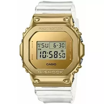 Мужские часы Casio G-SHOCK GM-5600SG-9JF Glacier Gold LIMITED Chrono Digital NEW