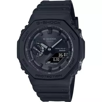 Мужские часы Casio G-Shock NEW OAK — BLUETOOTH + TOUGH SOLAR ( 44,5 мм)