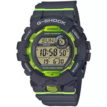 Мужские часы Casio G-SQUAD серые ( 48 мм)