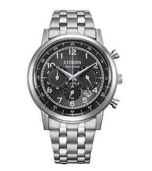 Мужские часы CITIZEN Eco-Drive Chronograph из нержавеющей стали CA4630-53E чёрный