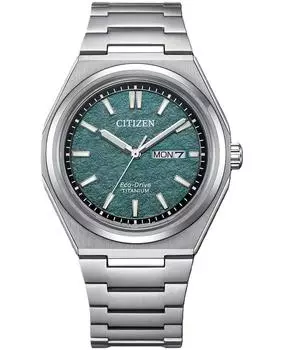 Мужские часы CITIZEN Zenshin Eco-Drive Super Titanium Sapphire AW0130-85X