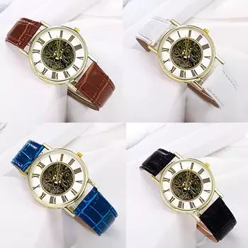 Мужские часы Fashion Business Hollow Мужские часы 803 One Size синий