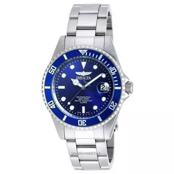 Мужские часы Invicta Mako Pro Diver Blue Dial 200M 9204OB синий