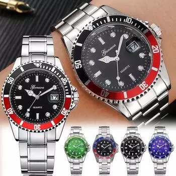 Мужские часы Кварцевые часы Мужская одежда Аксессуары Повседневные часы One Size