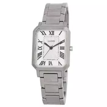 Мужские часы Lloyd Awesome Square Classic Metal LL1G20317XSS, популярные корейские часы