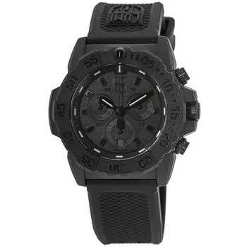 Мужские часы Luminox Navy Seal Divers Quartz XS.3581.BO 200M чёрный