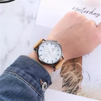 Мужские часы Модные деловые полые мужские часы A1153