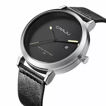 Мужские часы мужские кварцевые часы с датой мужские кожаные спортивные часы повседневные военные наручные часы