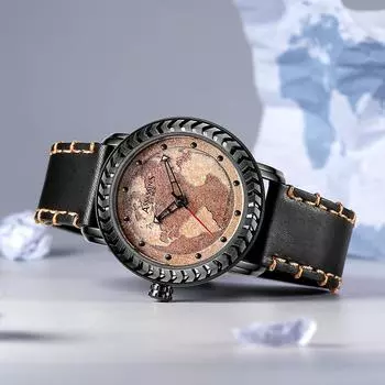 Мужские часы Новый стиль Персонализированные модные тенденции Мужские часы ремень Студенческие мужские часы