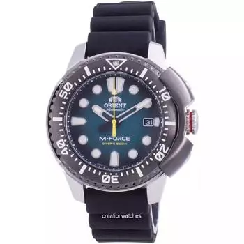 Мужские часы Orient M-Force Automatic Diver s RA-AC0L04L00B 200M синий