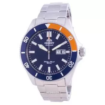 Мужские часы Orient Sports Diver с синим циферблатом RA-AA0913L19B 200M синий