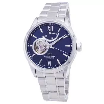 Мужские часы Orient Star Automatic RE-AT0001L00B Power Reserve, японское производство синий