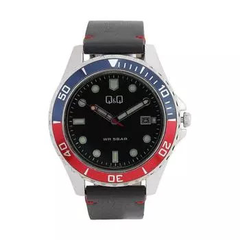 Мужские часы Q&Q A172J342Y черные ( 43 мм)