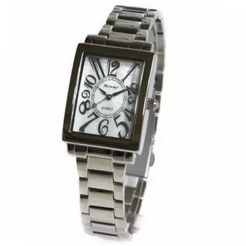 Мужские часы с циферблатом-ракушкой [японский механизм] Белый циферблат с простым инструментом для регулировки ремня Деловые официальные часы FOREVER G2300-2306 (ФГ2301)