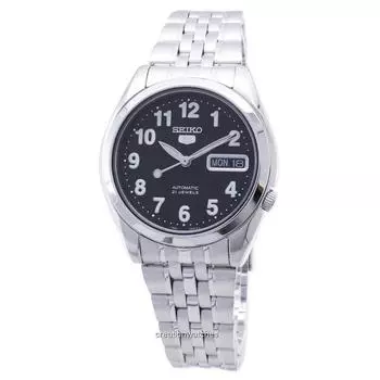 Мужские часы Seiko 5 Automatic 21 Jewel SNK381 SNK381K1 SNK381K чёрный