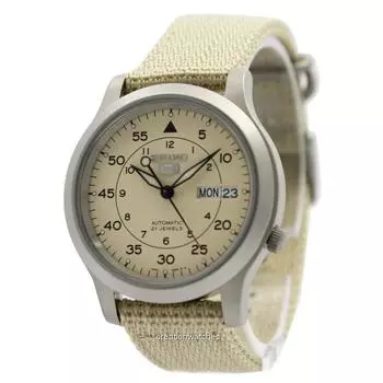 Мужские часы Seiko 5 Military Automatic Nylon Strap SNK803K2