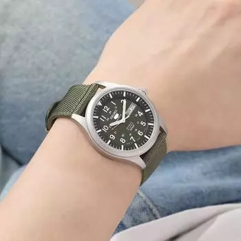 Мужские часы Seiko 5 с японским ремешком НАТО