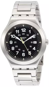 Мужские часы Swatch Irony Big Classic HAPPY JOE LIME YWS439G, серые