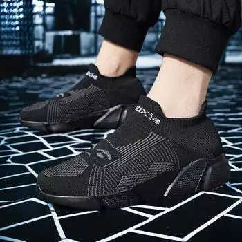 Мужские черные кроссовки Sneacker Flat Shoes Boy Soccer Shoes Society Mem Espadrilles Man Summer 2024 Boot Tennis Twnis Goth Letni 35