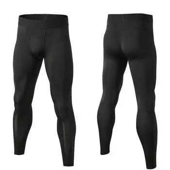 Мужские черные спортивные брюки обтягивающие тренировочные спортивные брюки и леггинсы для фитнеса и бега сетчатые быстросохнущие эластичные обтягивающие брюки 1040 XS белый