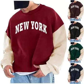 Мужские цветные свободные толстовки с короткими рукавами и круглым вырезом, мужские повседневные спортивные толстовки с принтом XXL чёрный