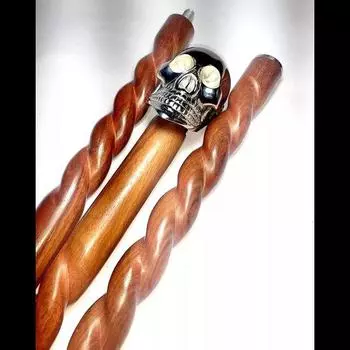 Мужские дерби-трости и деревянная трость для ходьбы для мужчин и женщин - 37 дюймов, коричневые M аэро