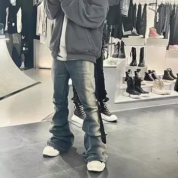 Мужские дизайнерские потертые эластичные узкие повседневные джинсы XS