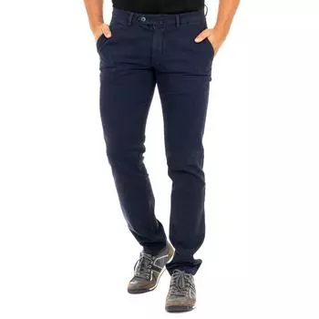 Мужские длинные брюки с прямым кроем КМТА01 50-IT синий