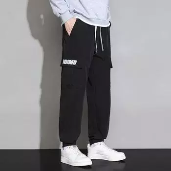 Мужские длинные брюки в стиле милитари с несколькими карманами, осенние и зимние комбинезоны, повседневные брюки-джокеры M