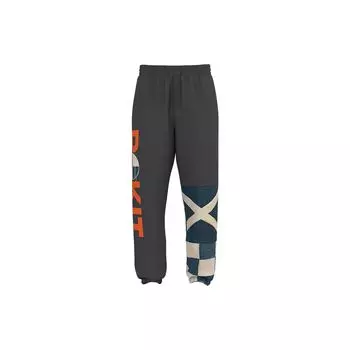 Мужские длинные повседневные брюки Vans X Rokit Durham с эластичными манжетами серого цвета VN0009SE6RJ L