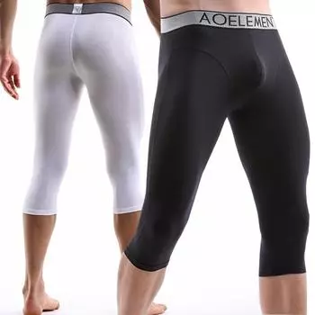 Мужские длинные трусы-боксеры, предотвращающие растирание ног, удобное дышащее нижнее белье со средней талией L сапфир синий