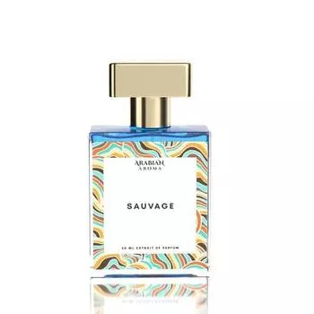 Мужские духи Arabian Aroma Sauvage | Ноты калабрийского бергамота, лаванды и кедра | Мужские духи с диким стойким ароматом