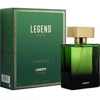 Мужские духи Liberty Luxury Legend (100 мл/3,4 унции), Туалетная вода (По восточному времени), Сделано во Франции, стойкий запах, восточные и древесные ноты. 100 ml