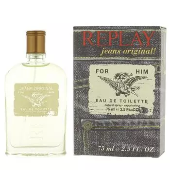Мужские духи Replay EDT Jeans Original For Him (75 мл)