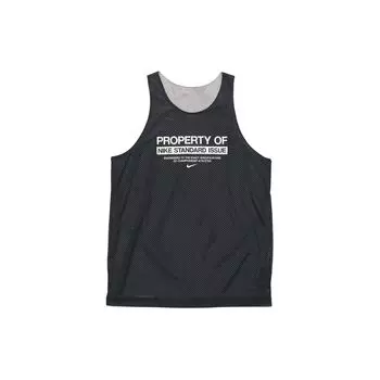 Мужские двусторонние баскетбольные майки Nike Standard Issue Dri-Fit, черные CQ7990-010 S
