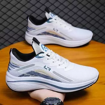 Мужские дышащие кроссовки Forrest Gump сезона 2024 года в стиле casual для бега, мужские туфли для папы 39