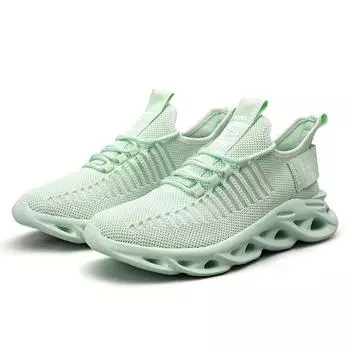 Мужские дышащие кроссовки Спортивные кроссовки для тенниса Сверхлегкие кроссовки для занятий спортом на открытом воздухе для бега на открытом воздухе Повседневная обувь для пар на шнуровке 46 белый