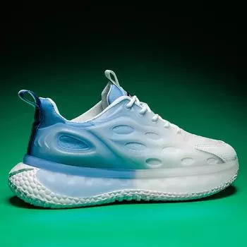 Мужские дышащие летние повседневные кроссовки, дизайнерские черные повседневные туфли на шнуровке из некожи, кроссовки для мужчин Zapatos De Hombre 39