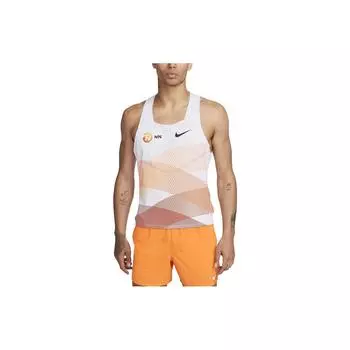 Мужские дышащие майки для бега Nike Aeroswift белые DV7714-100 XL